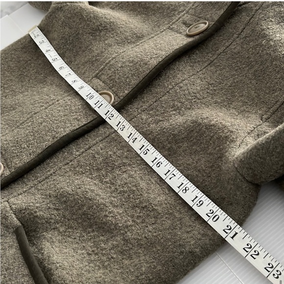 Me-Jay 100% Virgin Wool Coat Oversized Made in Canada - Picture 9 of 14